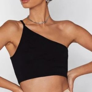 Nasty Gal One Shoulder Tank